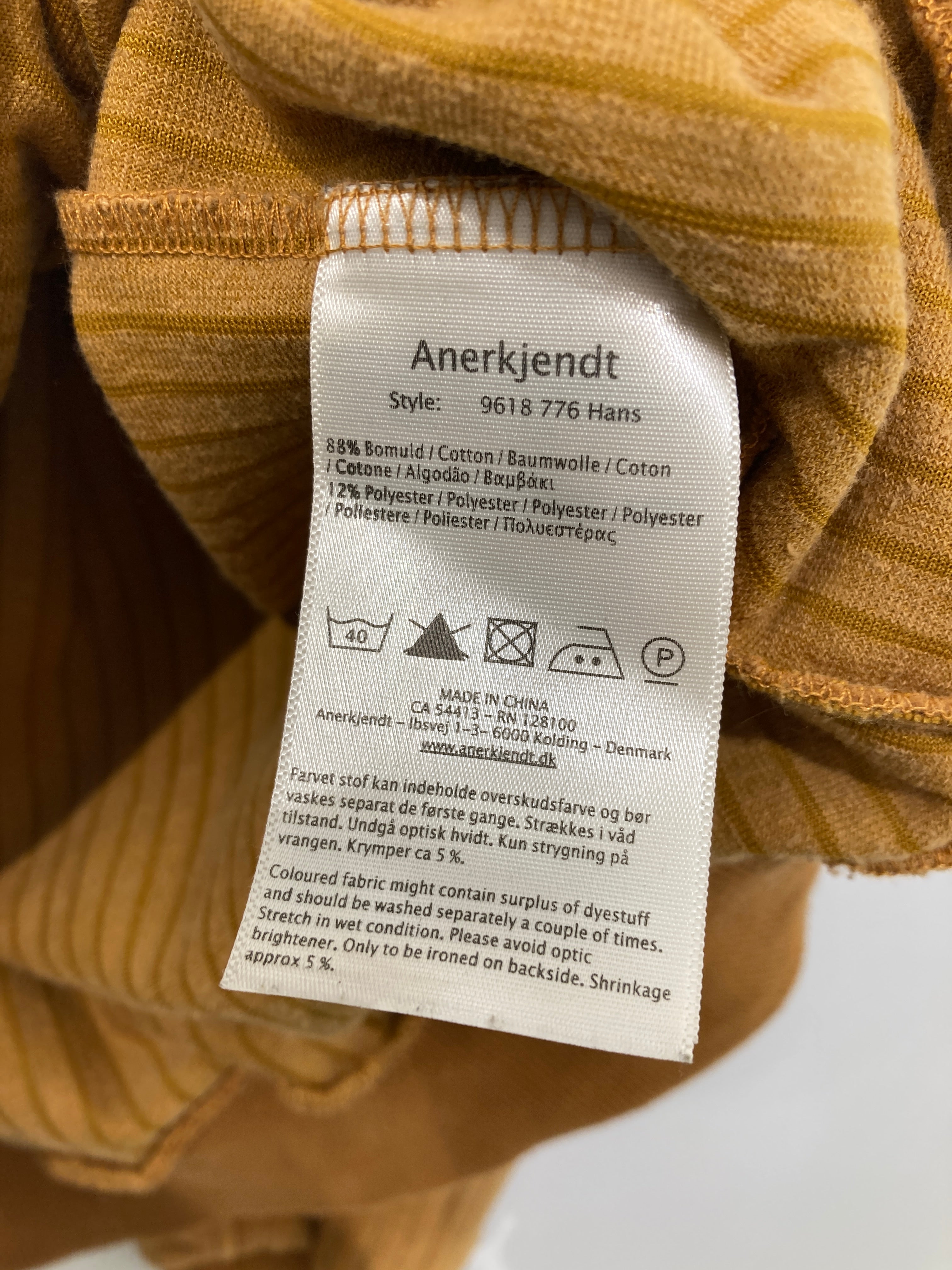 Anerkjendt Bluse